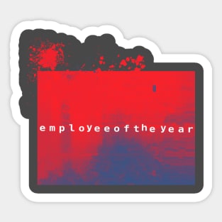 Employee of the Year Sticker